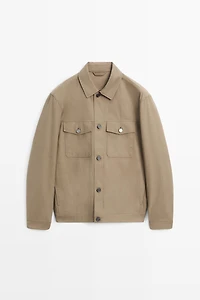Double pocket trucker jacket