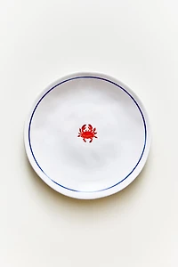 ASSIETTE À PAIN GRÈS ANIMAL MARIN
