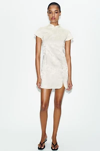 SHORT JACQUARD DRESS