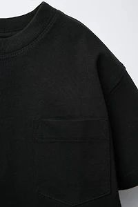 PLAIN POCKET T-SHIRT