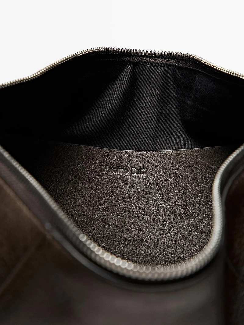 Small nappa leather bag