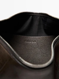 Small nappa leather bag