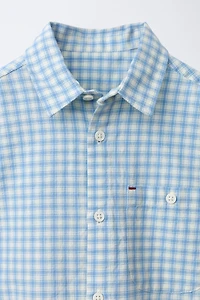PLAID POCKET SHIRT