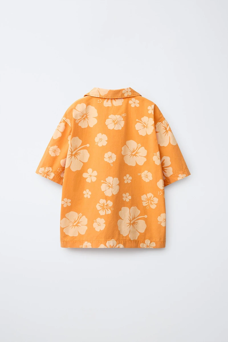 FLORAL PRINT SHIRT
