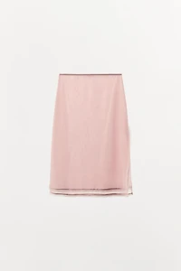 ORGANZA MIDI SKIRT