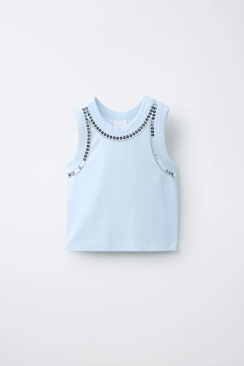 SEQUIN TOP