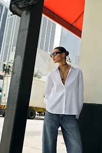 STRIPED COTTON SHIRT