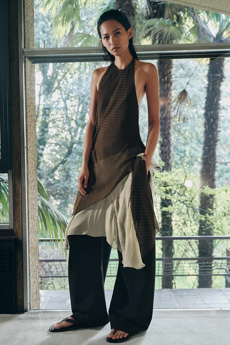 ROBE ASYMÉTRIQUE ZW COLLECTION