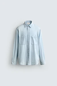 REGULAR FIT DENIM SHIRT