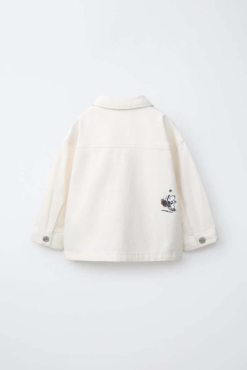 SNOOPY PEANUTS™ TWILL OVERSHIRT