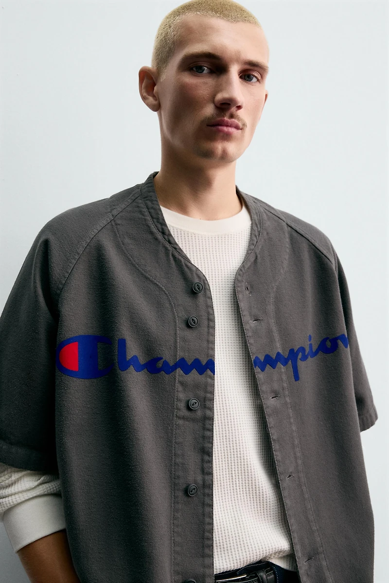 CHEMISE BASEBALL À IMPRIMÉ CHAMPION ® X ZARA