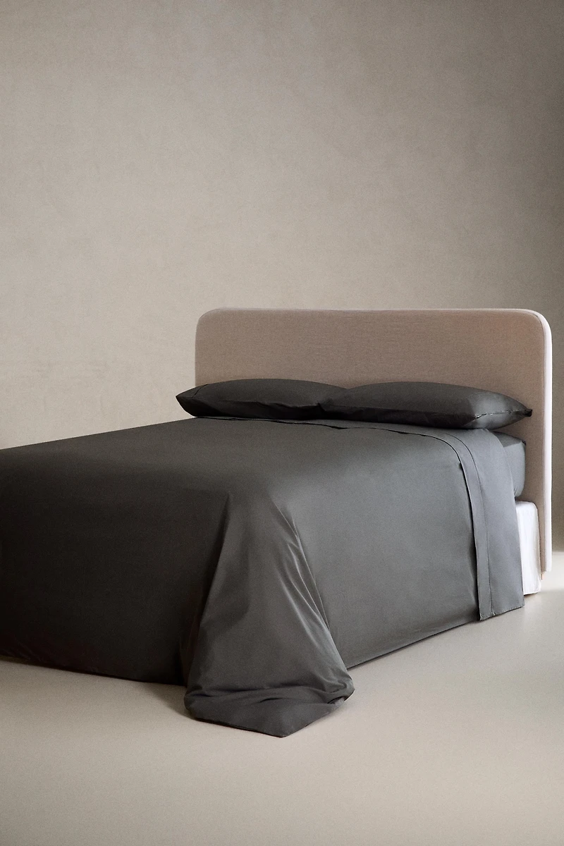 PERCALE COTTON FLAT SHEET ( THREAD COUNT