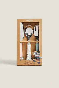 CHILDREN’S MICKEY MOUSE © DISNEY FLATWARE SET (SET OF 3)