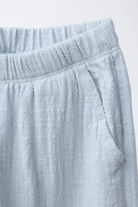 PANTALON TEXTURÉ BIMATIÈRE