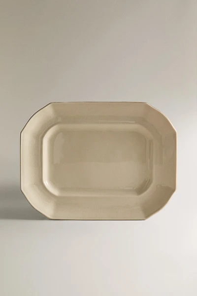 PLAT PORCELAINE RECTANGULAIRE