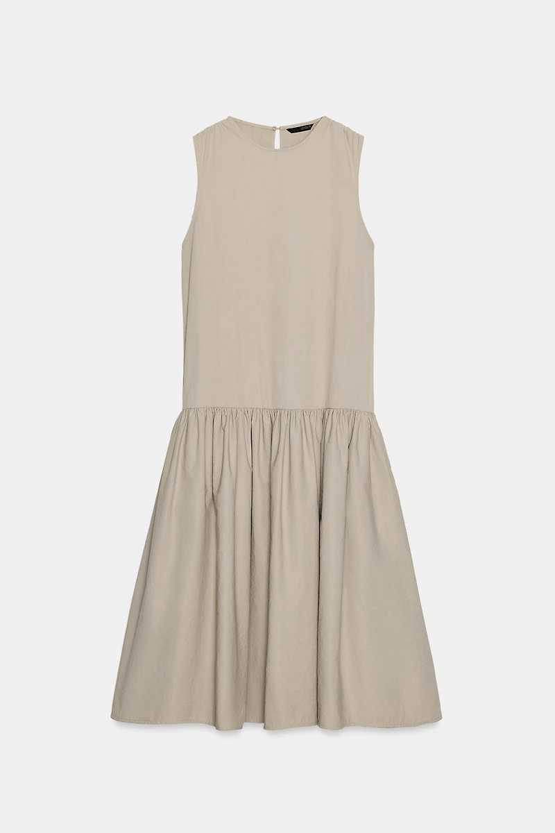 NYLON VOLUMINOUS DRESS