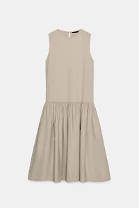 NYLON VOLUMINOUS DRESS