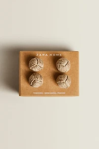 LOT BOUTONS DE PORTE MININŒUD (LOT DE 4)