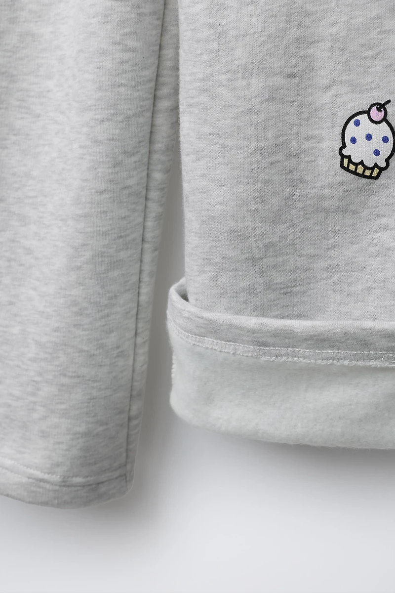 CINNAMOROLL © SANRIO WIDE LEG SWEATPANTS