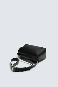 LEATHER CROSSBODY BAG M