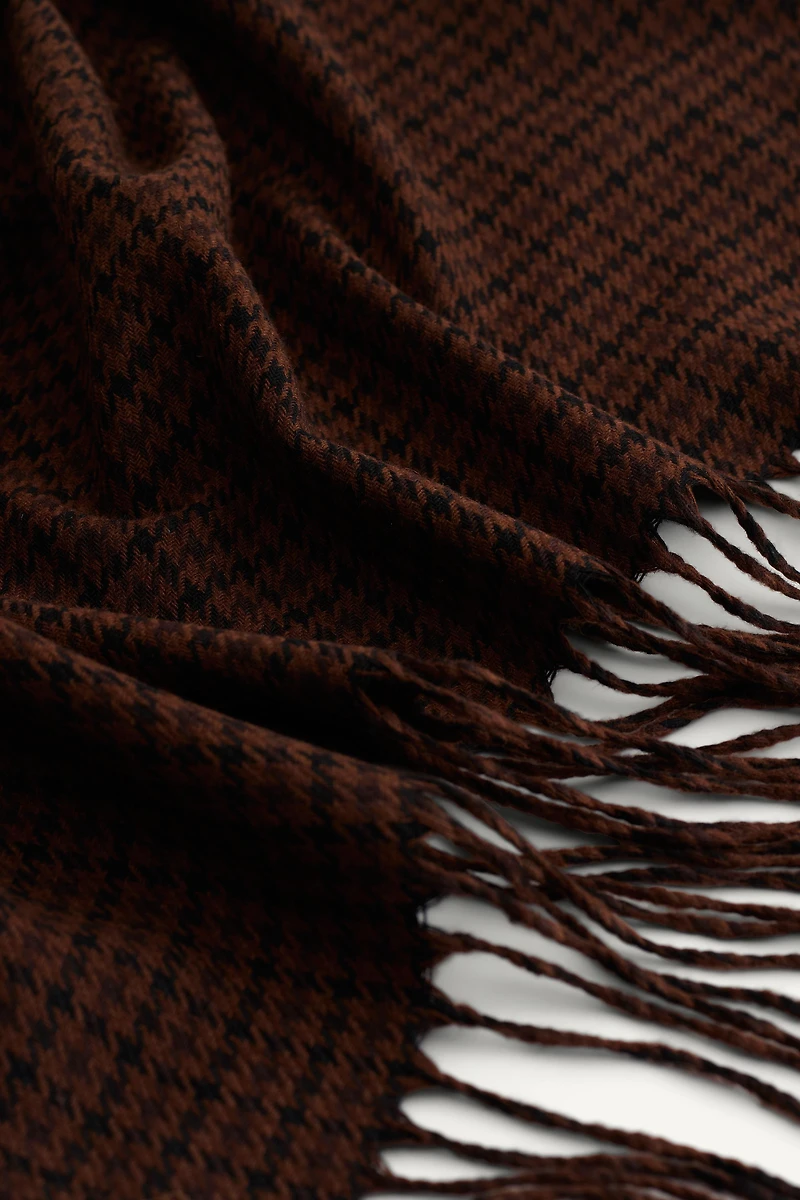 LONG PLAID SCARF LIMITED EDITION