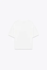 VOLUMINOUS FLOWER T-SHIRT