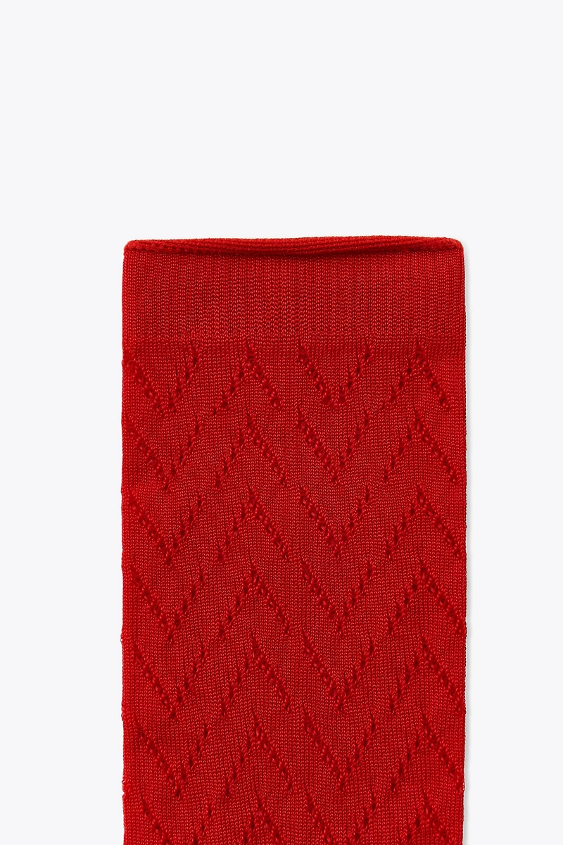 CHAUSSETTES AVEC VISCOSE AJOURÉES