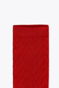 CHAUSSETTES AVEC VISCOSE AJOURÉES