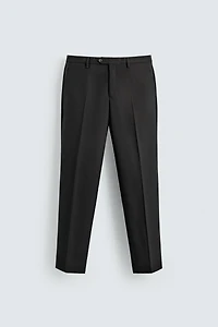 100% WOOL SUIT PANTS