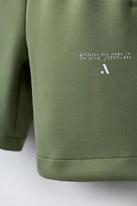 ATHLETIC LOGO SHORTS