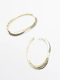 Boucles d’oreilles brillants