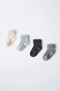 FOUR-PACK BOXED SOCKS