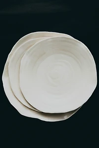 ENAMELED CERAMIC TRAY