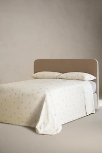 DRAP DE DESSUS IMPRIMÉ FEUILLES
