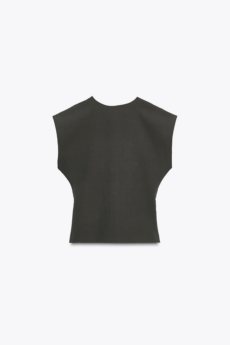 GILET À RAYURES TENNIS