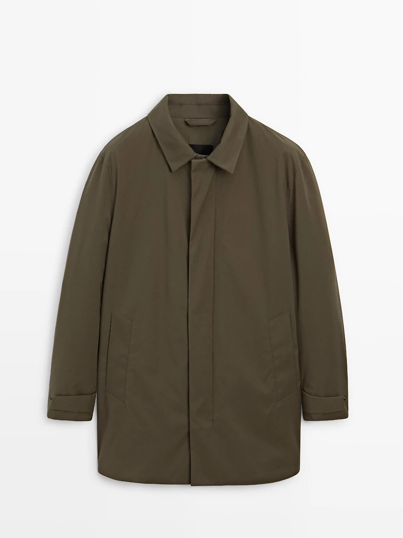 Water-repellent and windproof parka