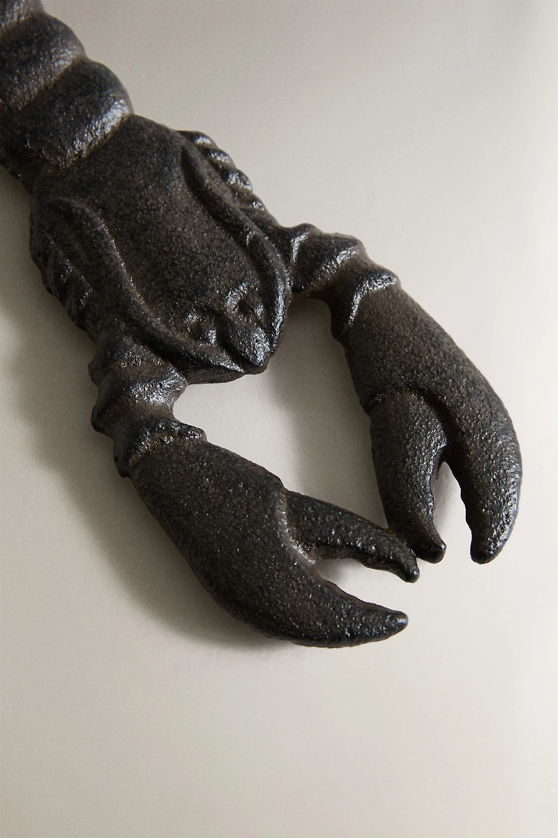 CAST IRON LOBSTER BOTTLE OPENER