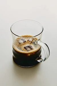EMBOSSED BOROSILICATE GLASS MUG