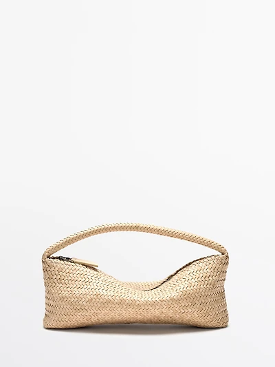 Sac tressé cuir nappa