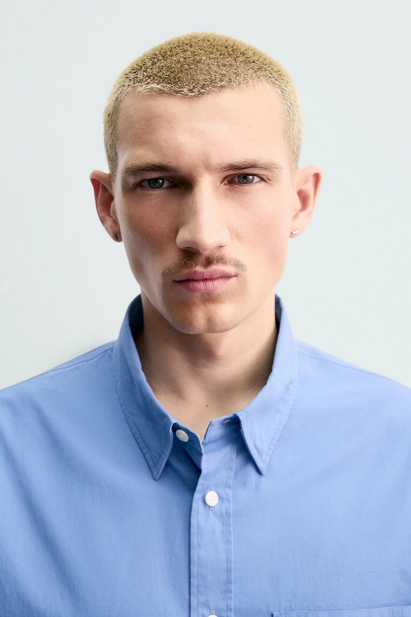 ORIGINS REGULAR FIT POCKET SHIRT