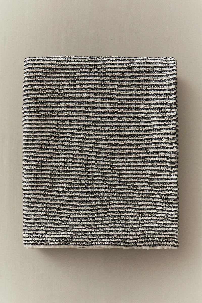 SERVIETTE DE BAIN TEXTURE WAFFLE COULEUR