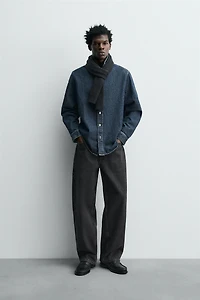 RELAXED FIT DENIM SHIRT