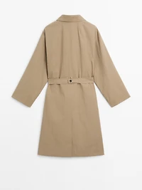 Trench en coton mélangé