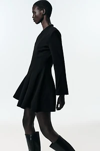 MINI DRESS WITH SHOULDER PADS