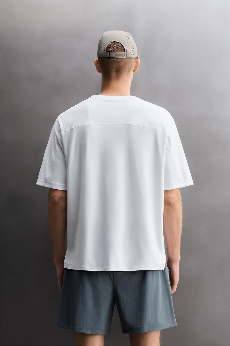T-SHIRT TECHNIQUE STRUCTURE PIQUÉ
