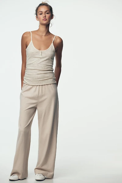 PANTALON DROIT RUSTIQUE