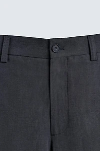 FLOWY STRAIGHT FIT PANTS