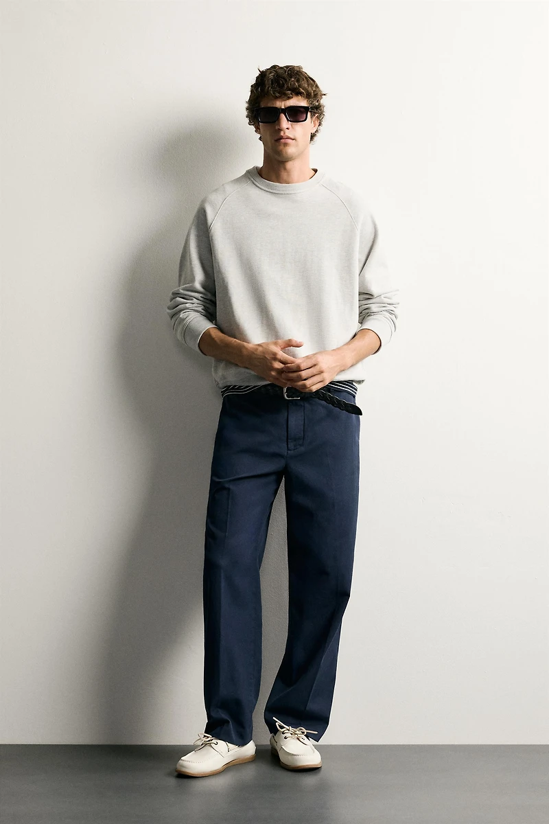 WASHED RELAXED FIT PANTS