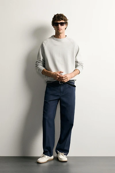 WASHED RELAXED FIT PANTS