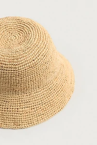 CHAPEAU BOB EN RAPHIA